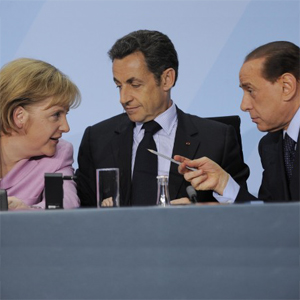 Euro in crisi. Berlusconi/Merkel/Sarkozy: chi vincerà la "Terza guerra mondiale"?
